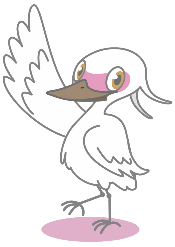 小岩高校同窓会マスコット「イワコ」